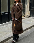 The Renata Classic Brown Coat