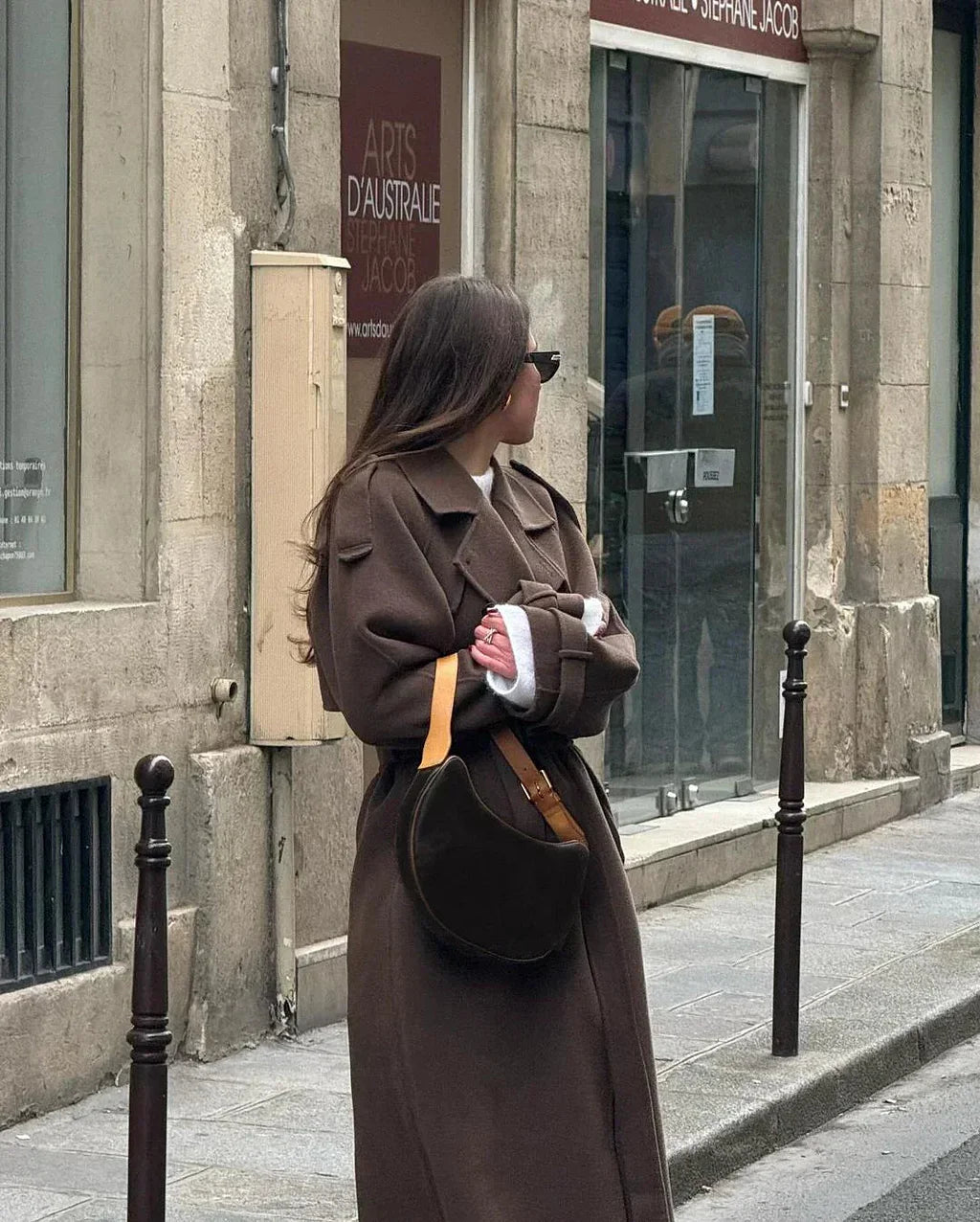 The Renata Classic Brown Coat