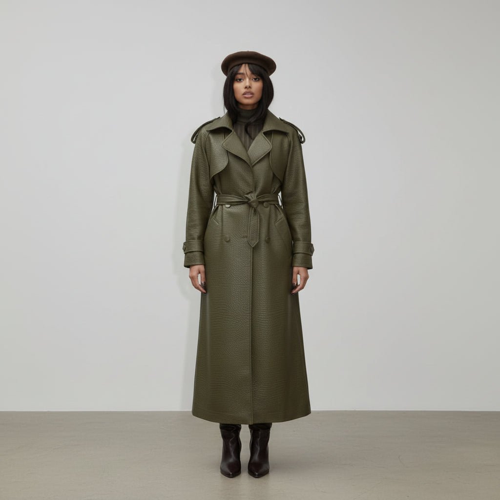 The Valeria Long Coat - Luxe Atire