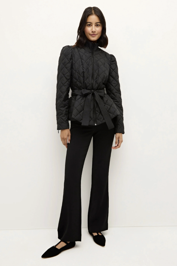 Timeless Quilted Trench Coat