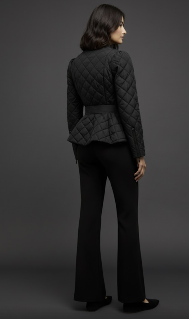 Timeless Quilted Trench Coat