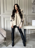 Elodie Plush Hooded Jacket