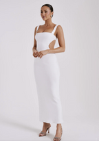 Seraphina Sequin Cut-Out Maxi Dress