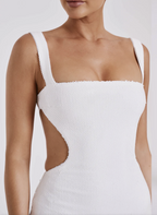 Seraphina Sequin Cut-Out Maxi Dress