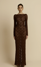 The Allegra Lace Maxi Dress
