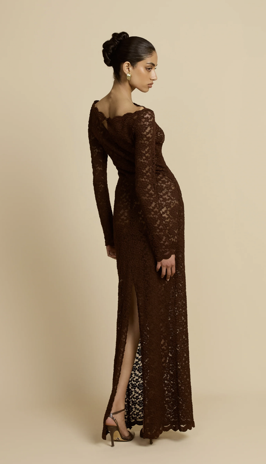 The Allegra Lace Maxi Dress
