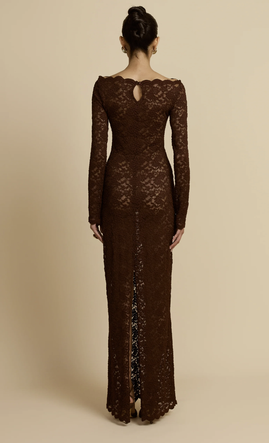 The Allegra Lace Maxi Dress