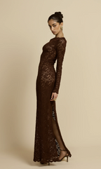 The Allegra Lace Maxi Dress