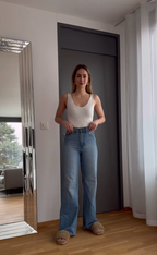 The Harper Long Coat + Denim + Bomber Set