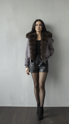 The Verona Fur-Trimmed Puffer Jacket