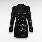 Robinson Sequin Blazer Women - Double-Breasted, Slim Fit