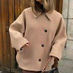 Evelyn Wool Coat – Elegance and Sophistication for Fall and Winter