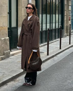 The Renata Classic Brown Coat