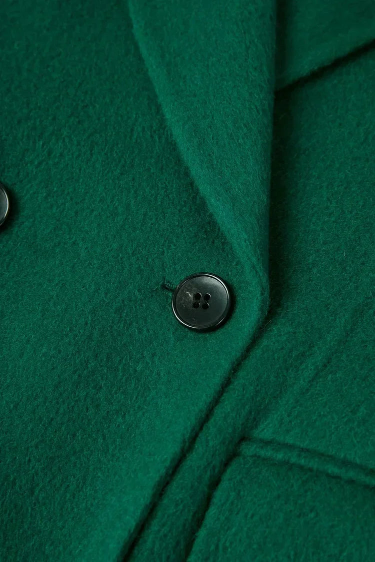 Elisa Women's Wool Blazer - Button, Tailored