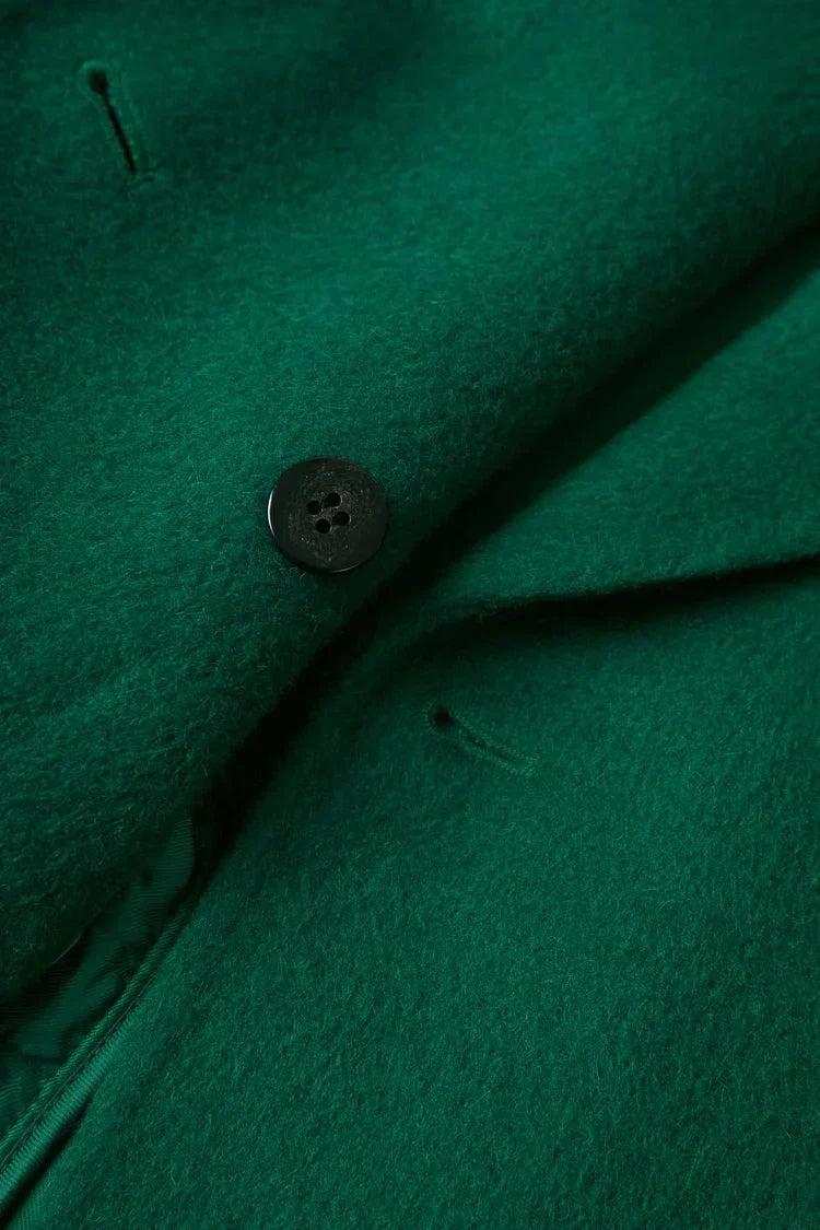 Elisa Women's Wool Blazer - Button, Tailored