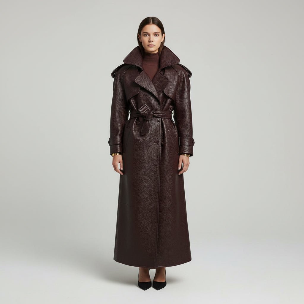 The Valeria Long Coat - Luxe Atire