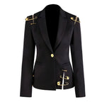 Adamantium Jacket - Golden Pin, Slim Fit