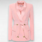 The Riley Belted Slim Fit Blazer